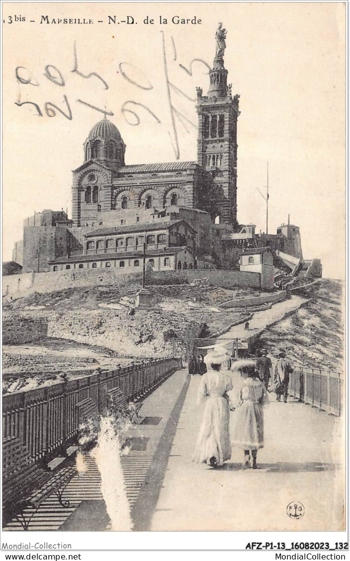 AFZP1-13-0067 - MARSEILLE - Notre-dame De La Garde - Notre-Dame De La Garde, Lift En De Heilige Maagd