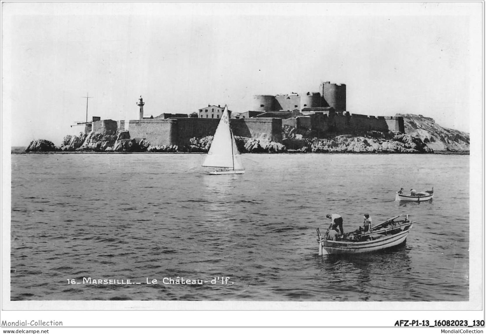 AFZP1-13-0066 - MARSEILLE - Le Château - D'if - Château D'If, Frioul, Islands...