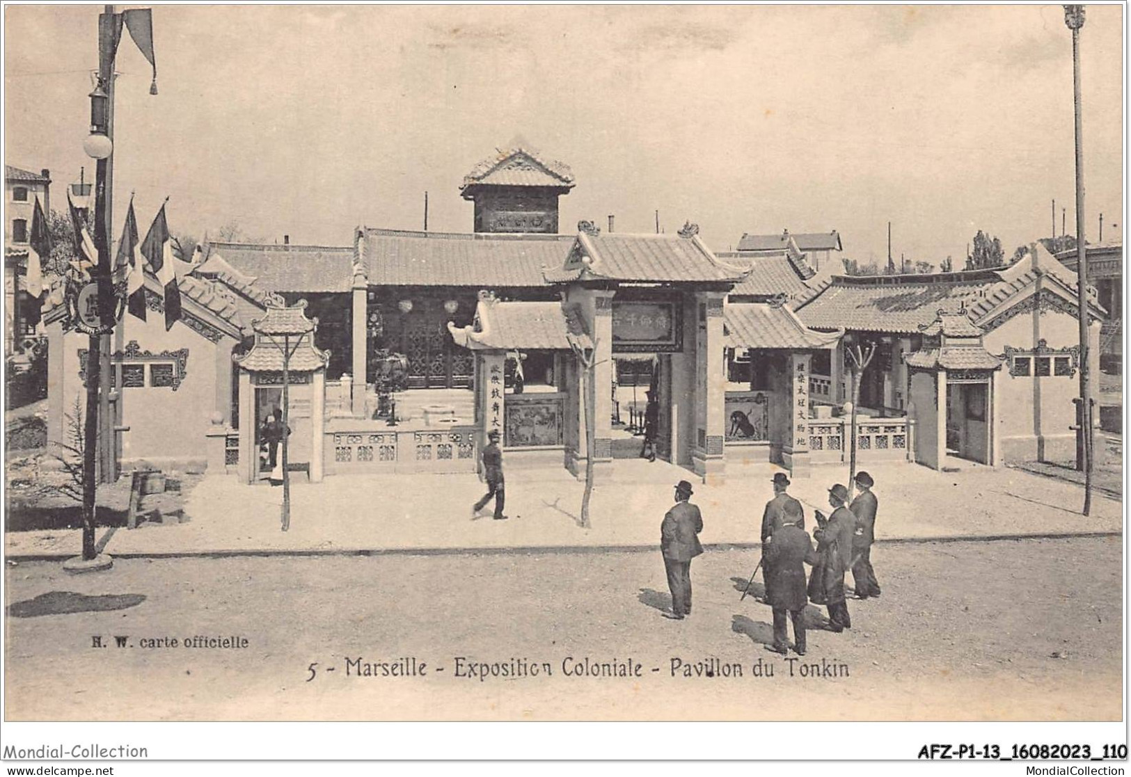 AFZP1-13-0056 - MARSEILLE - Exposition Coloniale - Pavillon Du Tonkin - Colonial Exhibitions 1906 - 1922
