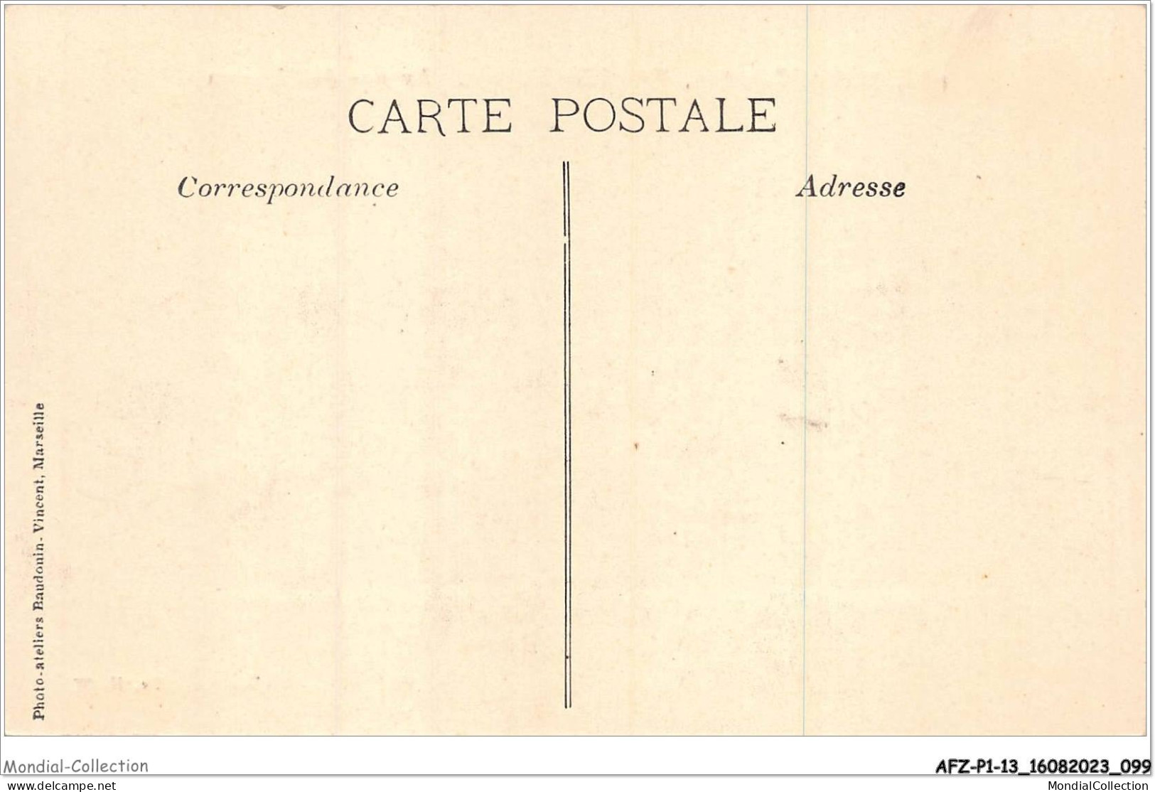 AFZP1-13-0050 - Exposition Coloniale  - MARSEILLE - 1906 - Avenue De L'annam - Colonial Exhibitions 1906 - 1922