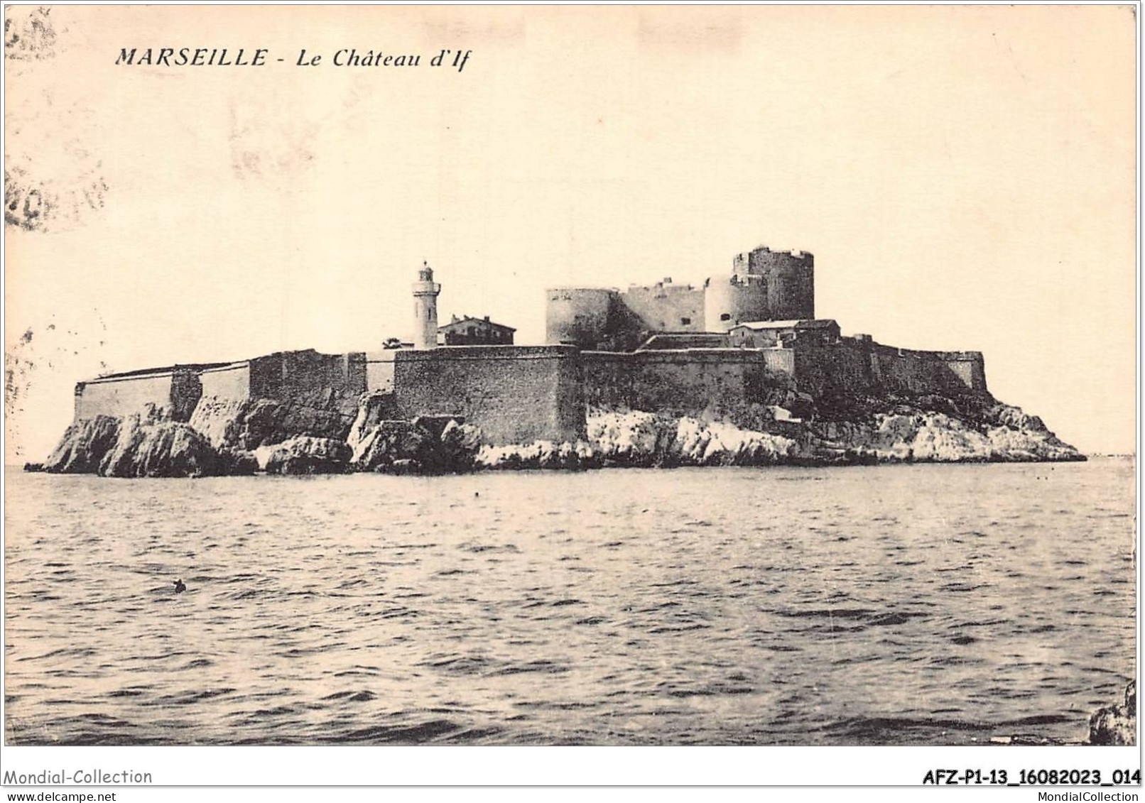 AFZP1-13-0008 - MARSEILLE - Le Château D'if - Château D'If, Frioul, Iles ...