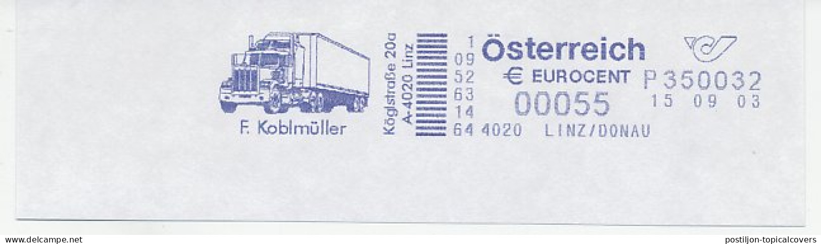 Meter Cut Austria 2003 Truck  - LKW