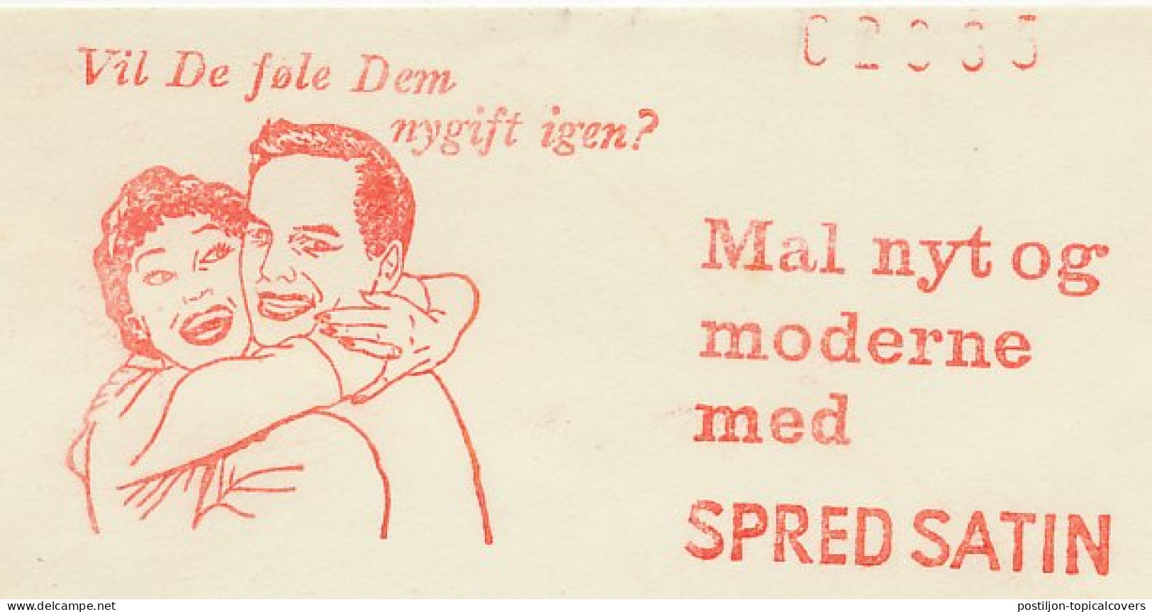 Meter Cut Denmark 1958 Married - Paint - Non Classés