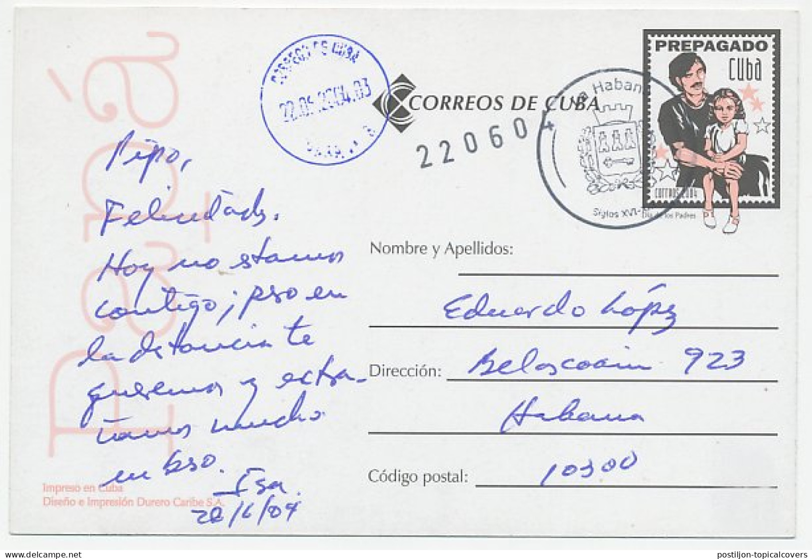 Postal Stationery Cuba 2004 Football - Autres & Non Classés