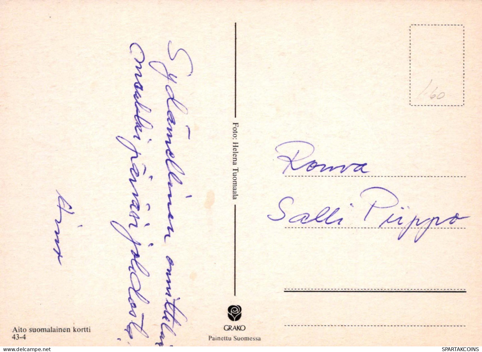 FIORI Vintage Cartolina CPSM #PAR276.IT - Fleurs