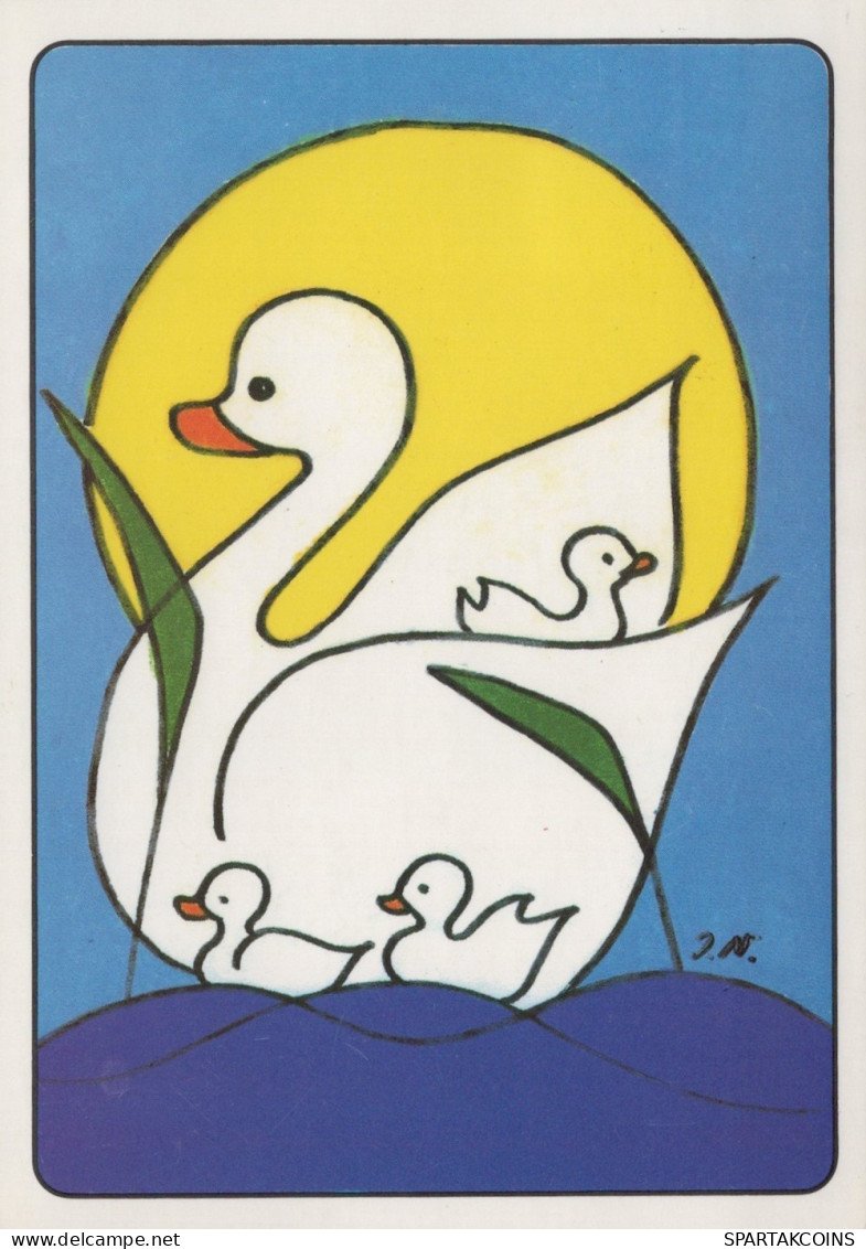 UCCELLO Animale Vintage Cartolina CPSM #PAN322.IT - Vögel