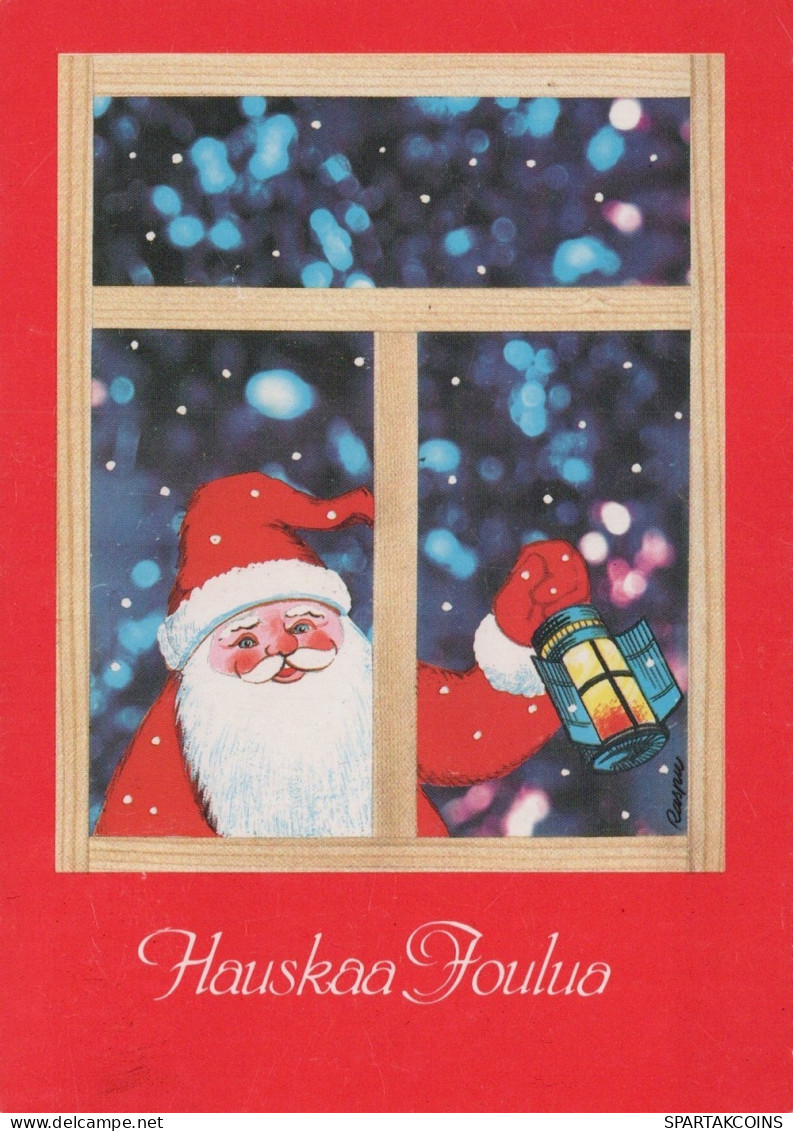 BABBO NATALE Natale Vintage Cartolina CPSM #PAK183.IT - Santa Claus