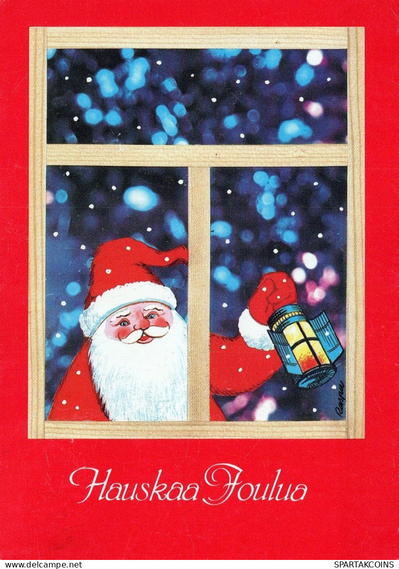 BABBO NATALE Natale Vintage Cartolina CPSM #PAK183.IT - Santa Claus