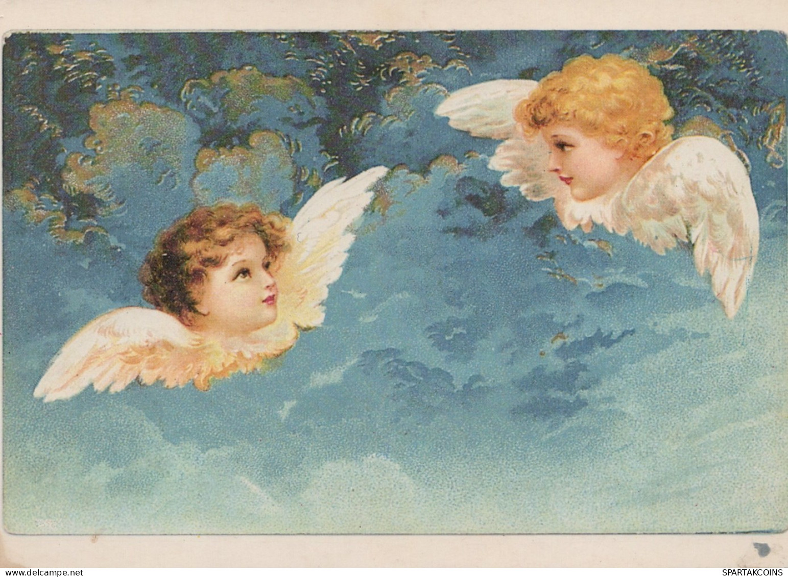 ANGELO Buon Anno Natale Vintage Cartolina CPSM #PAH281.IT - Anges