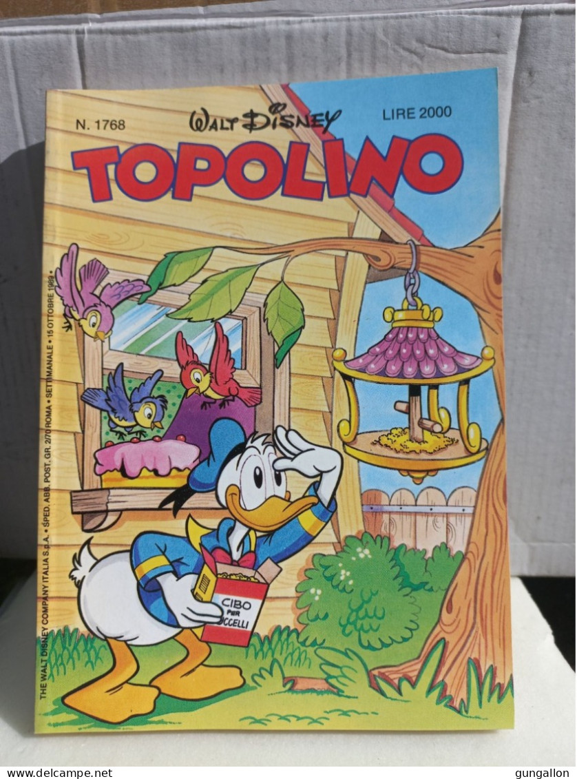 Topolino (Mondadori 1989) N. 1768 - Disney