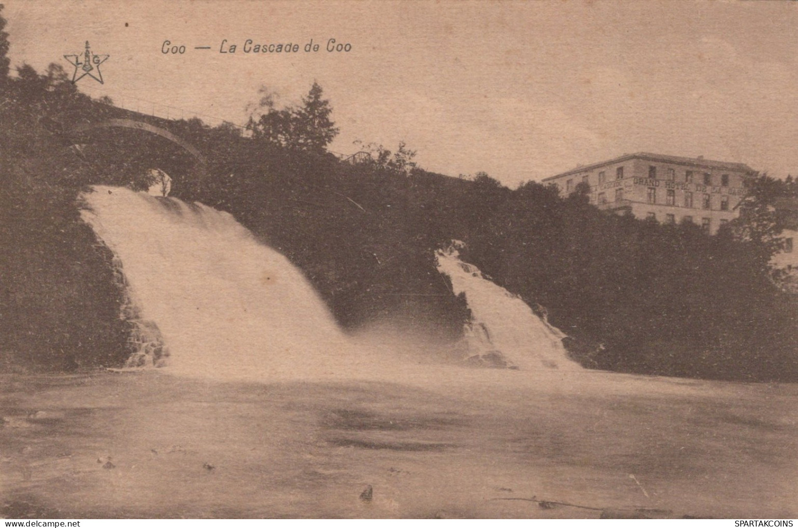 BELGIEN COO WASSERFALL Provinz Lüttich (Liège) Postkarte CPA #PAD108.DE - Stavelot