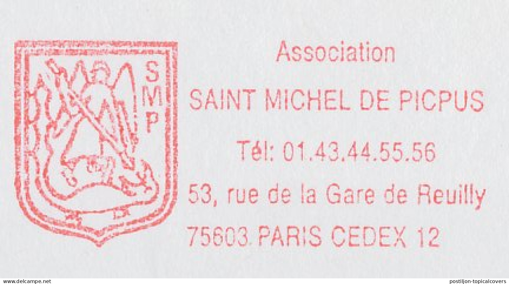 Meter Cover France 2002 St. Michel - Dragon - Other & Unclassified