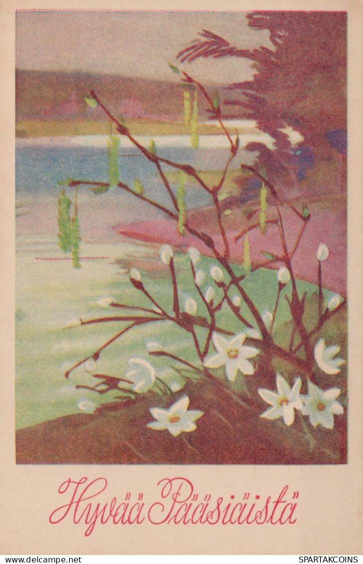 FLOWERS Vintage Ansichtskarte Postkarte CPA #PKE263.DE - Fleurs