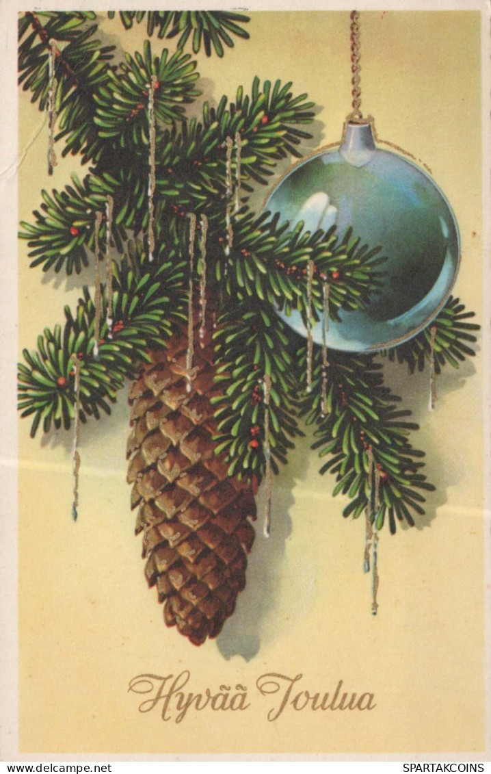 Neujahr Weihnachten Vintage Ansichtskarte Postkarte CPSMPF #PKD563.DE - Nieuwjaar