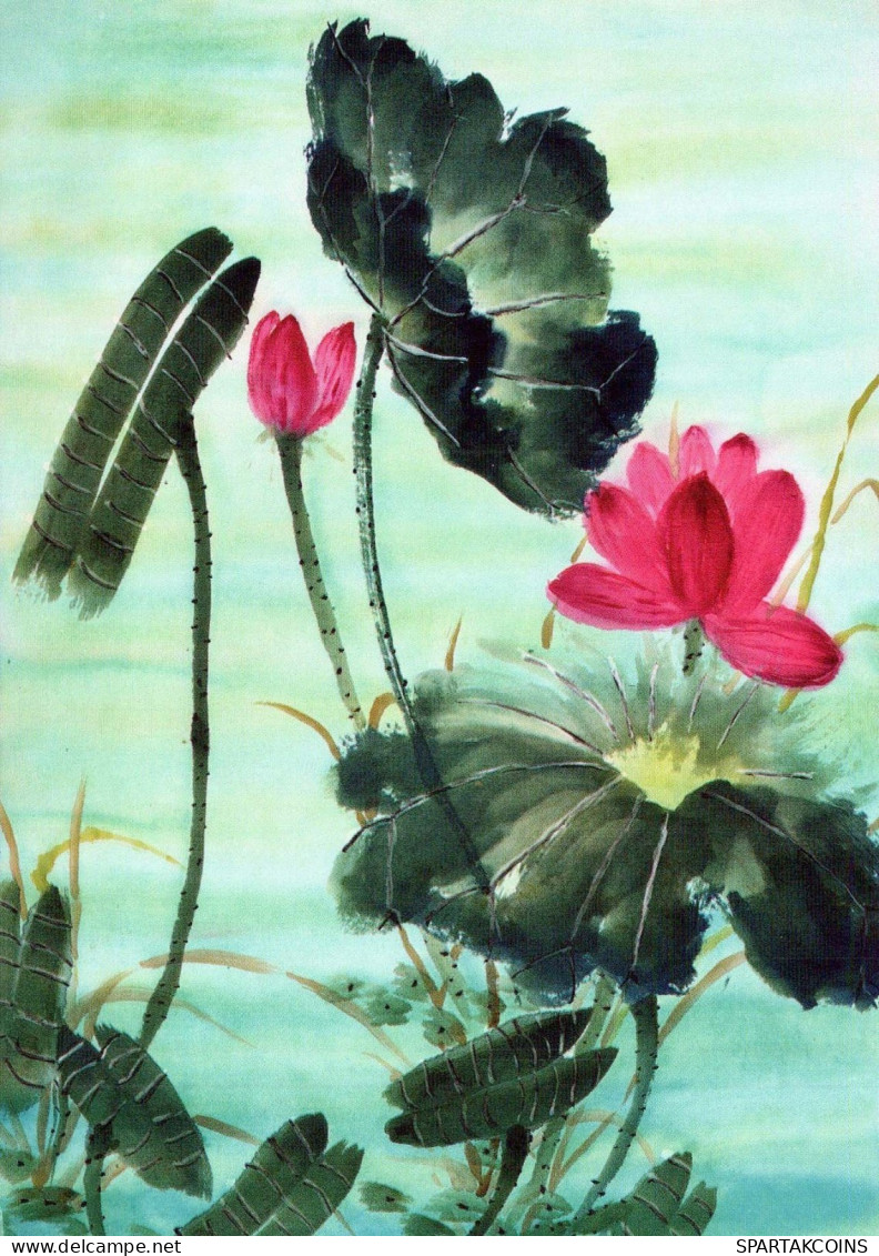 FLOWERS Vintage Ansichtskarte Postkarte CPSM #PBZ584.DE - Fleurs