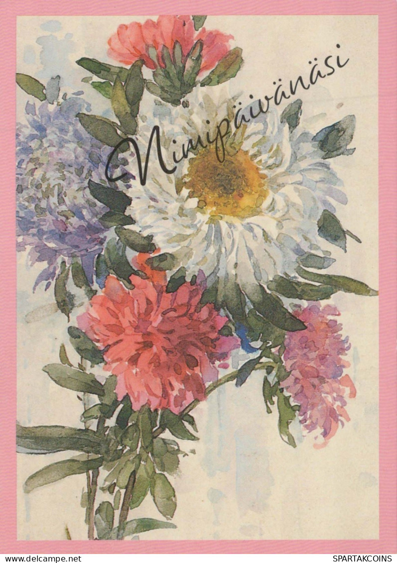 FLOWERS Vintage Ansichtskarte Postkarte CPSM #PBZ224.DE - Fleurs
