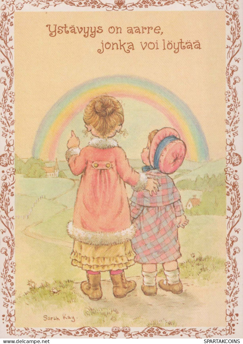 KINDER KINDER Szene S Landschafts Vintage Ansichtskarte Postkarte CPSM #PBU439.DE - Scene & Paesaggi