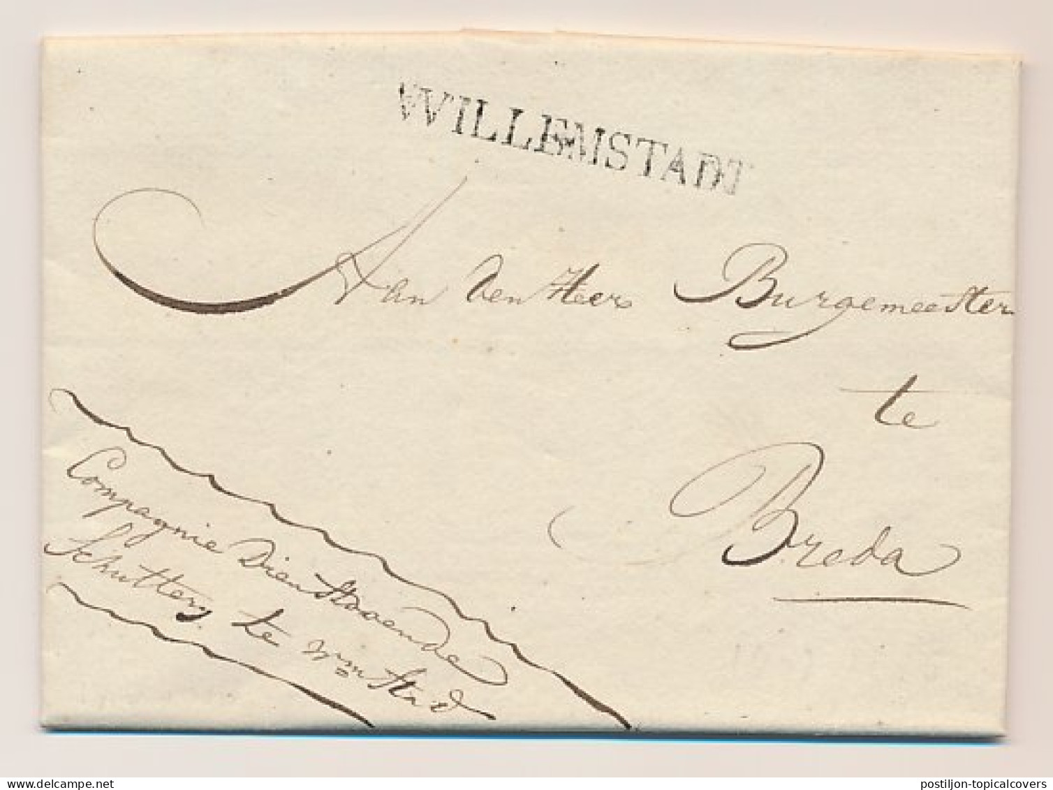 WILLEMSTADT - Breda 1815 - ...-1852 Prephilately