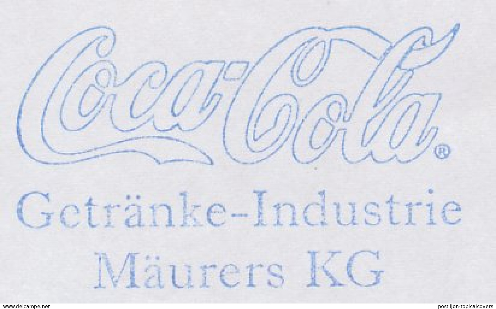 Meter Cut Germany 2002 Coca Cola - Other & Unclassified