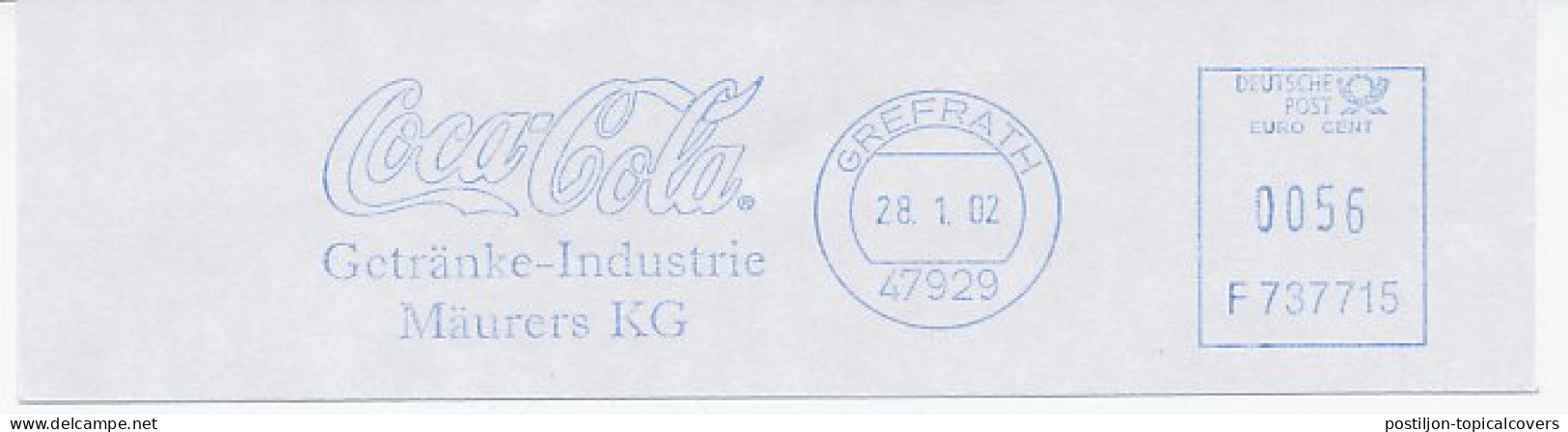 Meter Cut Germany 2002 Coca Cola - Other & Unclassified