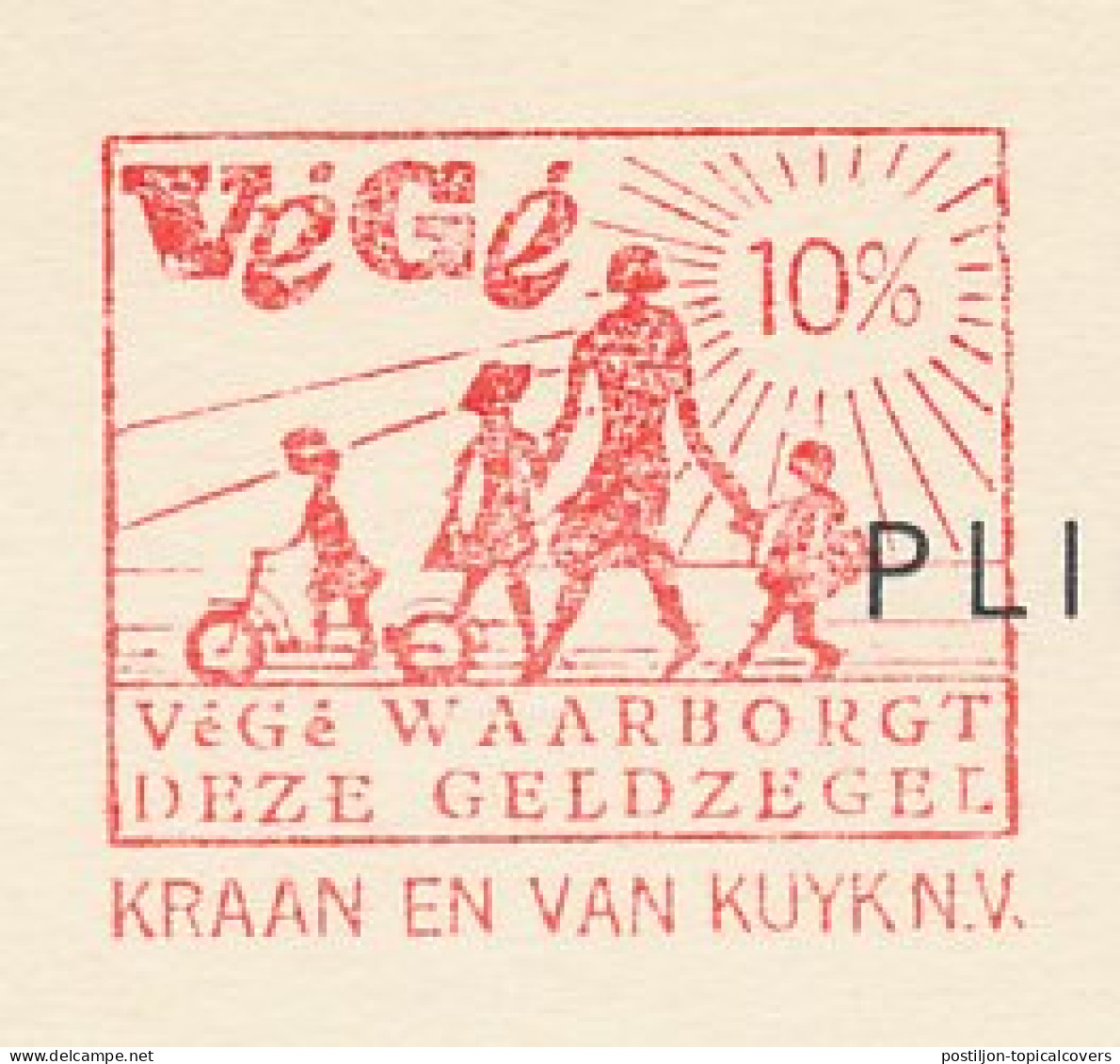 Meter Card Netherlands 1962 Family - Scooter - Step - Veenendaal - Other & Unclassified