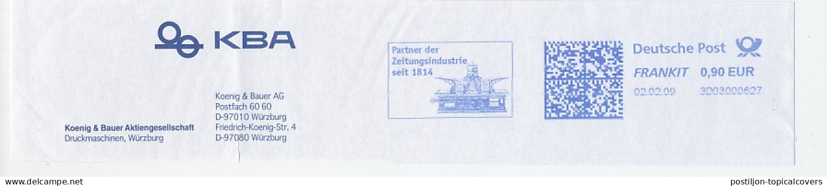 Meter Top Cut Germany 2009 Newspaper Industry - Printing - Unclassified