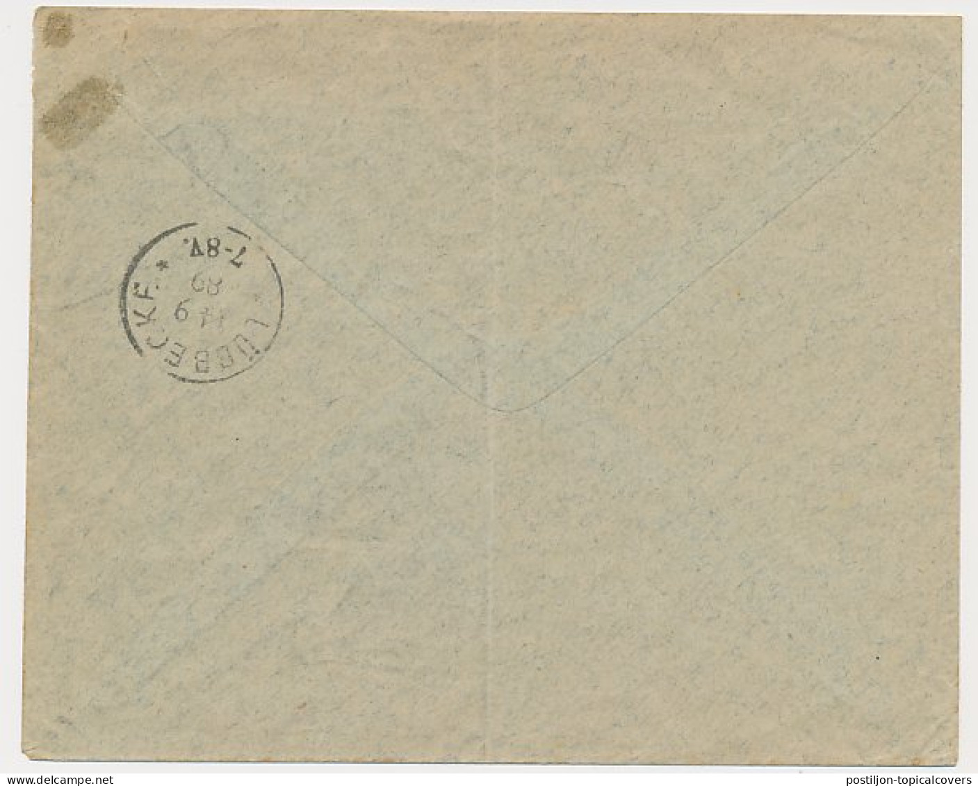 Trein Haltestempel Hoogezand 1889 - Lettres & Documents