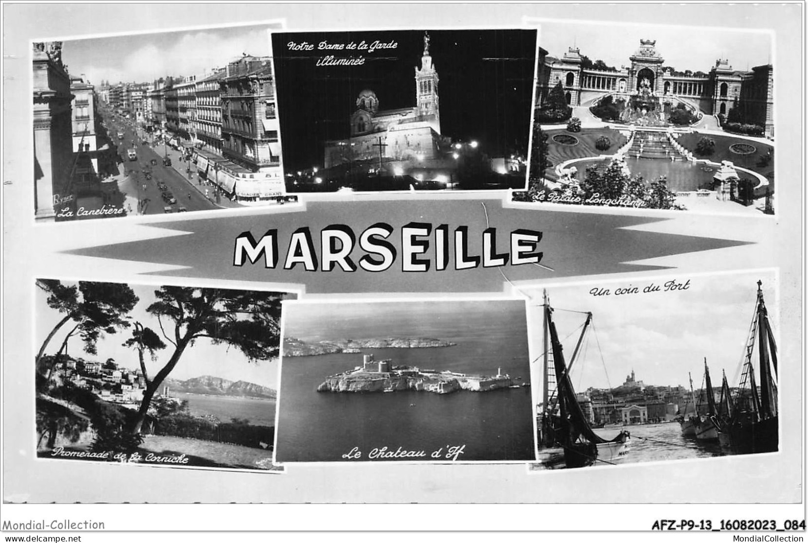 AFZP9-13-0725 - Le Carrefour Du Monde - MARSEILLE - Souvenir - Non Classés