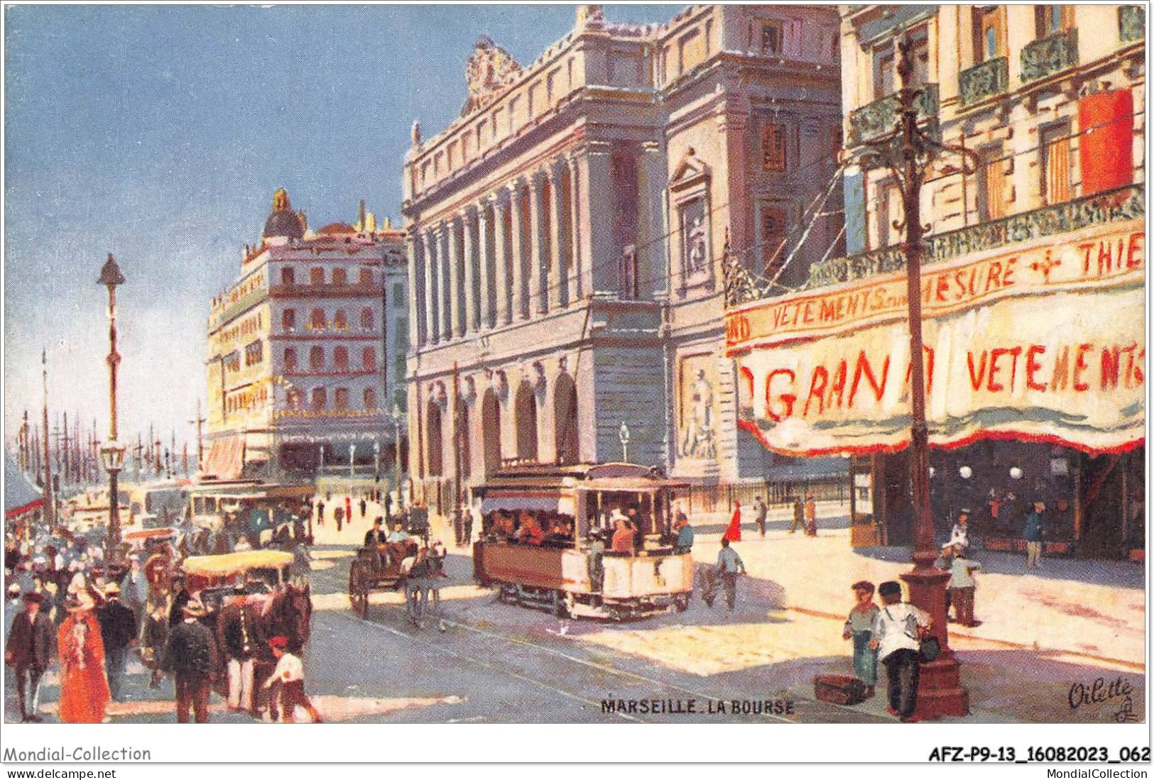 AFZP9-13-0714 - MARSEILLE - La Bourse - Canebière, Centre Ville