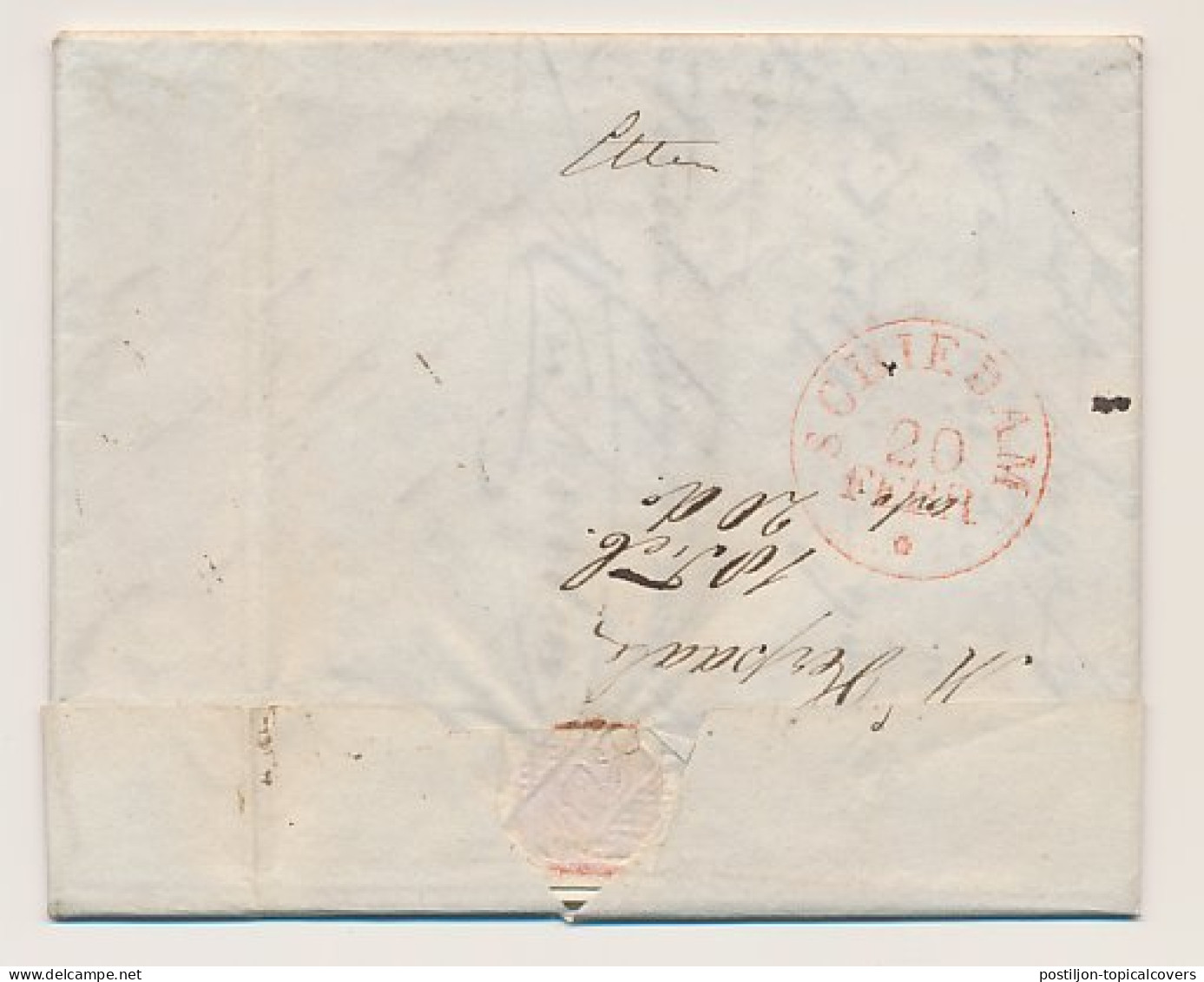 Leur - Distributiekantoor Etten - Breda - Schiedam 1841 - ...-1852 Prephilately