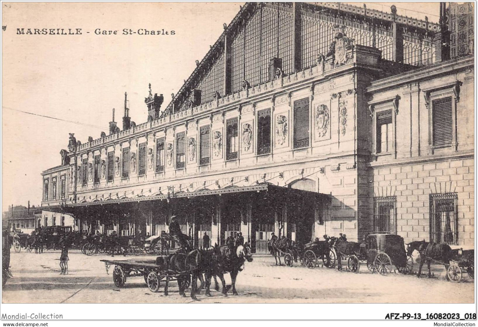 AFZP9-13-0692 - MARSEILLE - Gare St-charles - Quartier De La Gare, Belle De Mai, Plombières