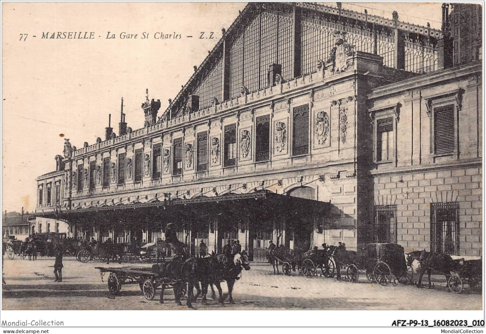 AFZP9-13-0688 - MARSEILLE - La Gare St Charles  - Bahnhof, Belle De Mai, Plombières