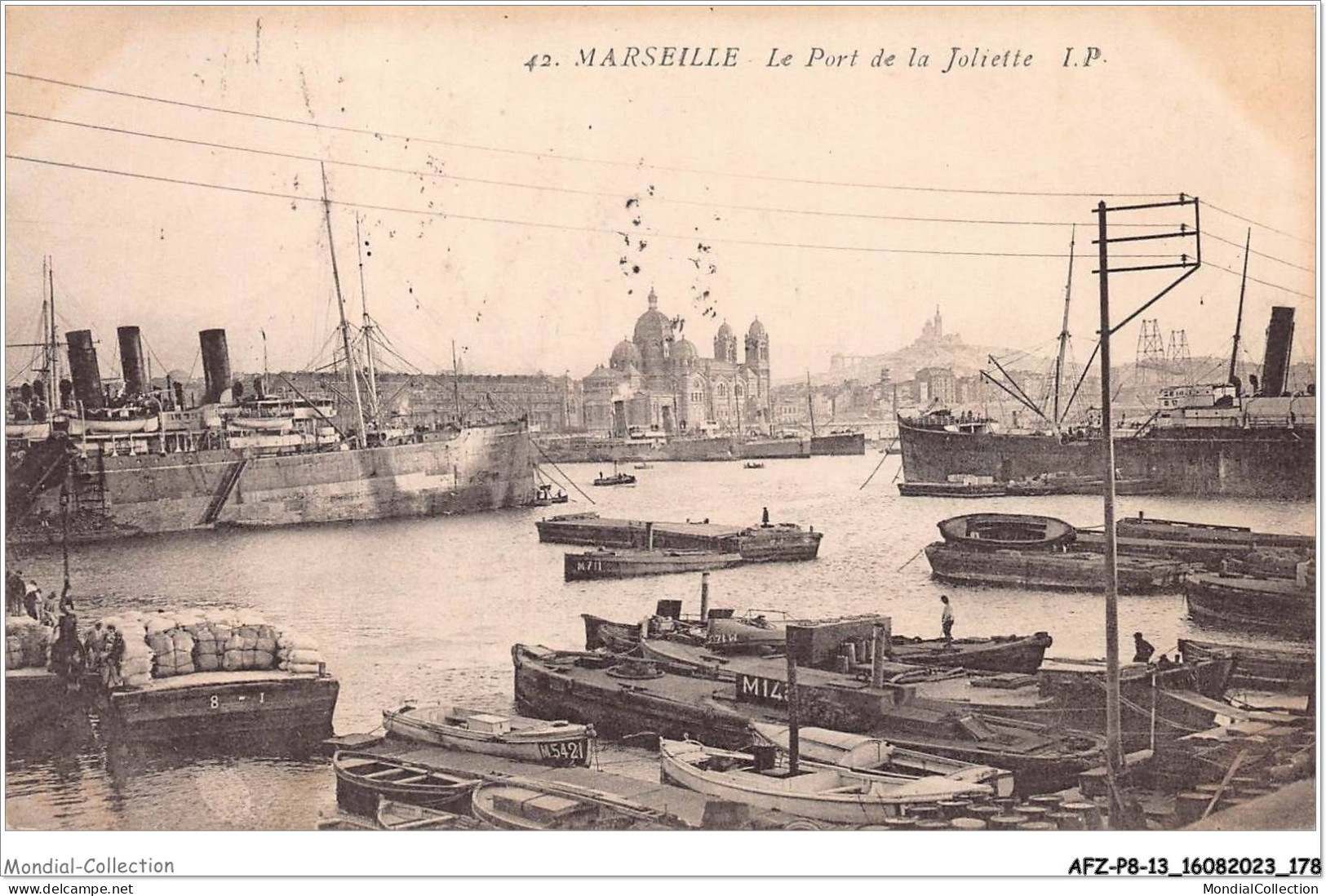 AFZP8-13-0677 - MARSEILLE - Le Port De La Joliette - Joliette, Port Area