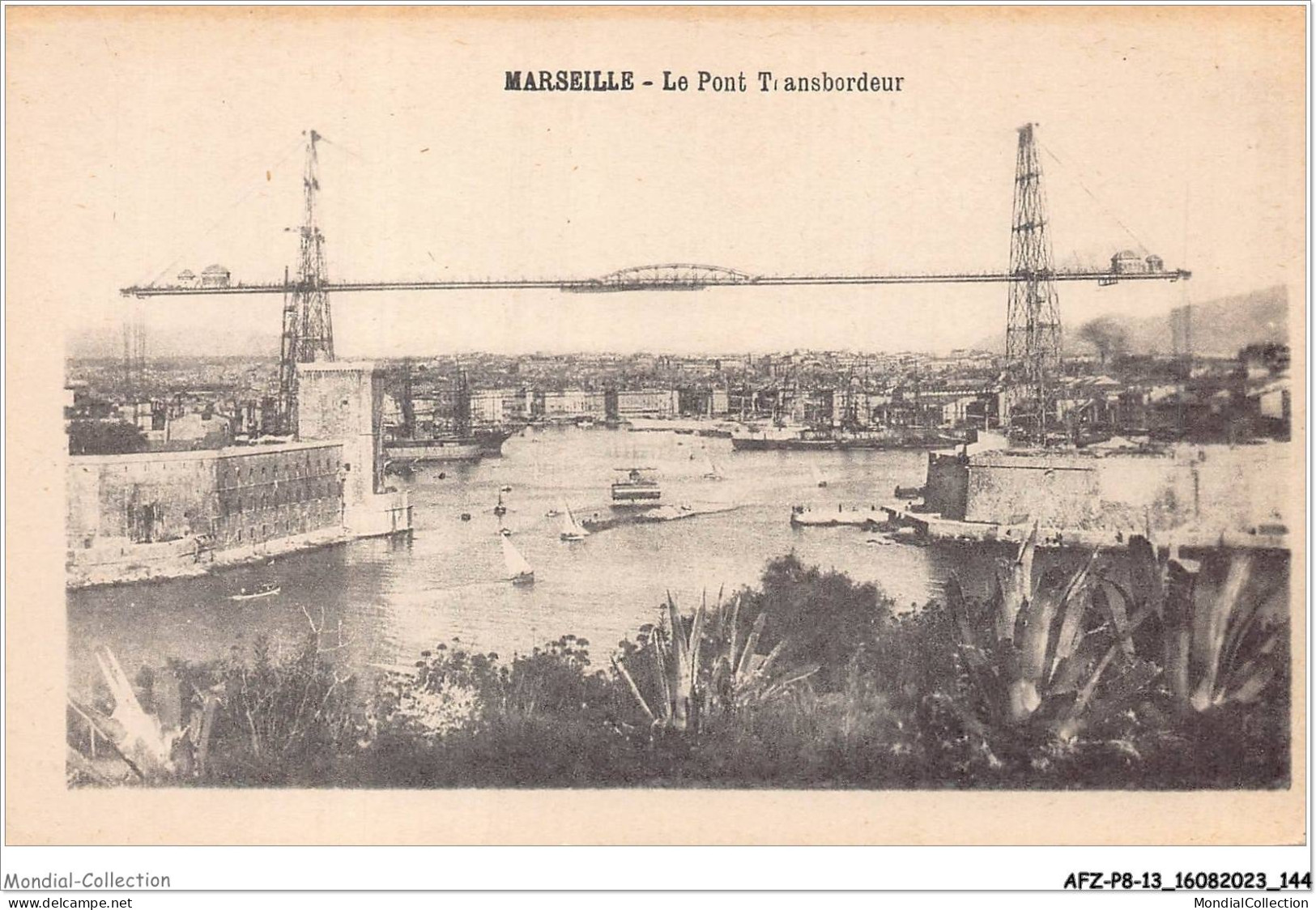 AFZP8-13-0660 - MARSEILLE - Le Pont Transbordeur - Vieux Port, Saint Victor, Le Panier