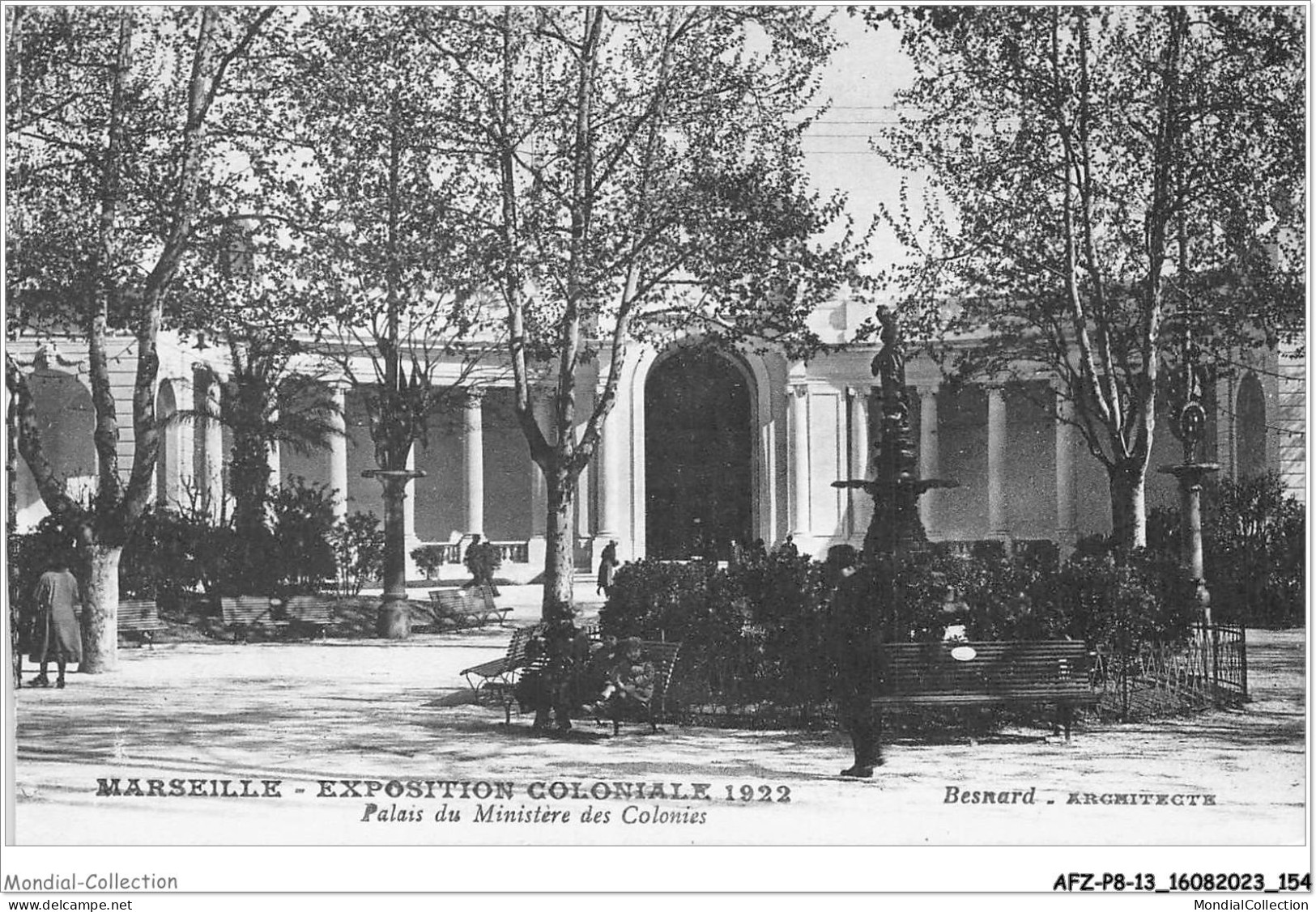 AFZP8-13-0665 - MARSEILLE - Exposition Coloniale 1922 - Palais Du Ministère Des Colonies - Colonial Exhibitions 1906 - 1922