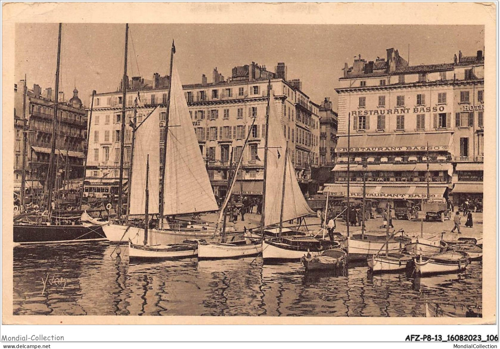 AFZP8-13-0641 - MARSEILLE - Un Coin Du Vieux Port - Old Port, Saint Victor, Le Panier