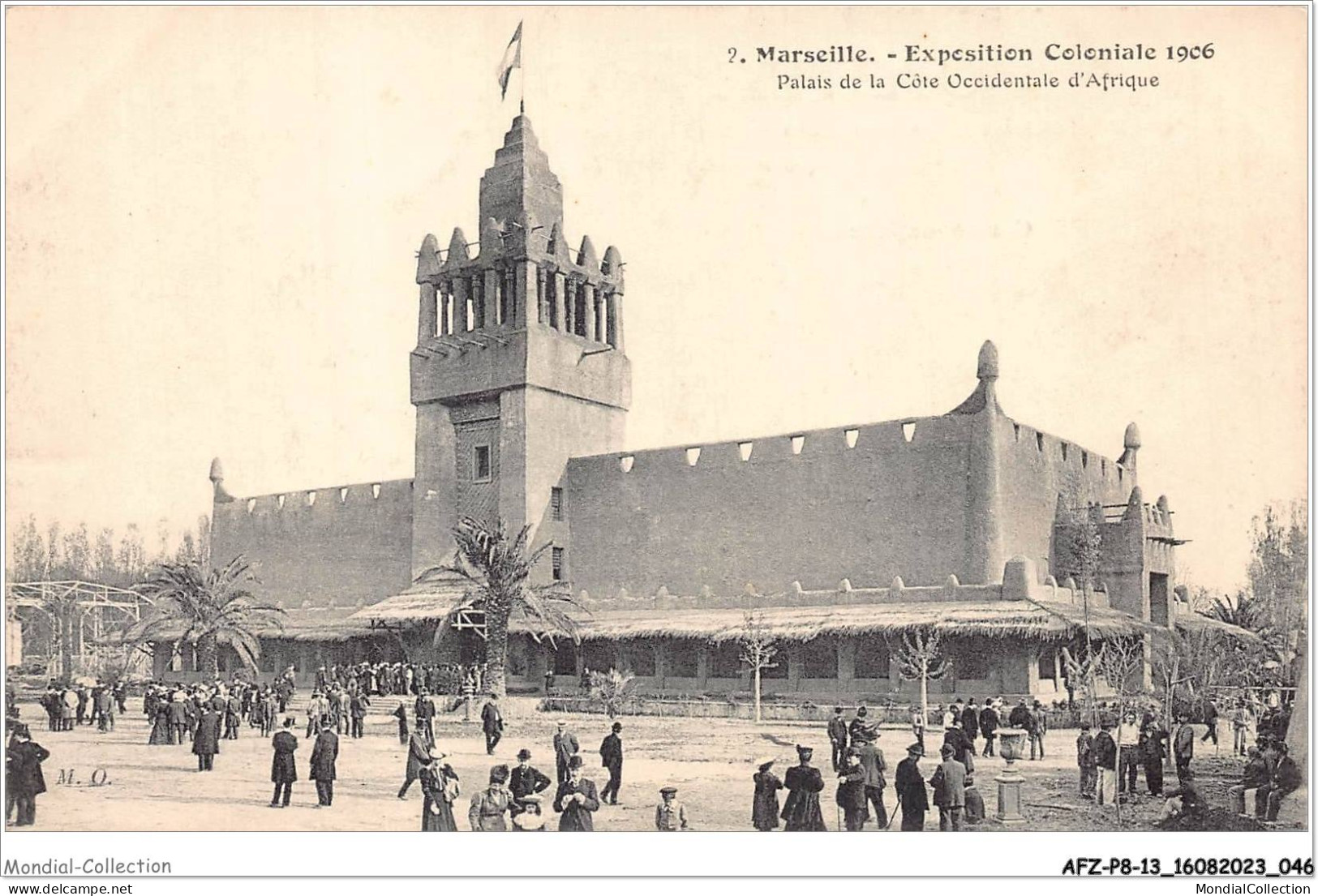 AFZP8-13-0611 - MARSEILLE - Exposition Coloniale 1906 - Palais De La Côte Occidentale D'afrique - Colonial Exhibitions 1906 - 1922