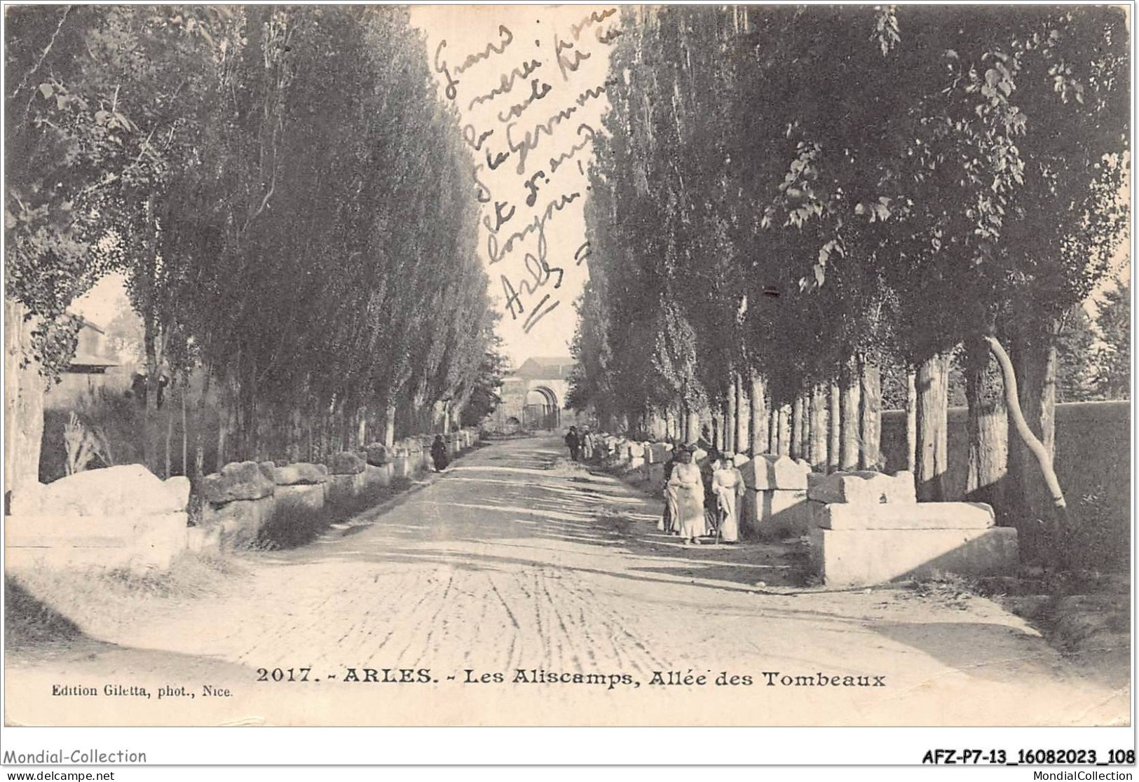 AFZP7-13-0569 - ARLES - Les Aliscamps - Allée Des Tombeaux - Arles