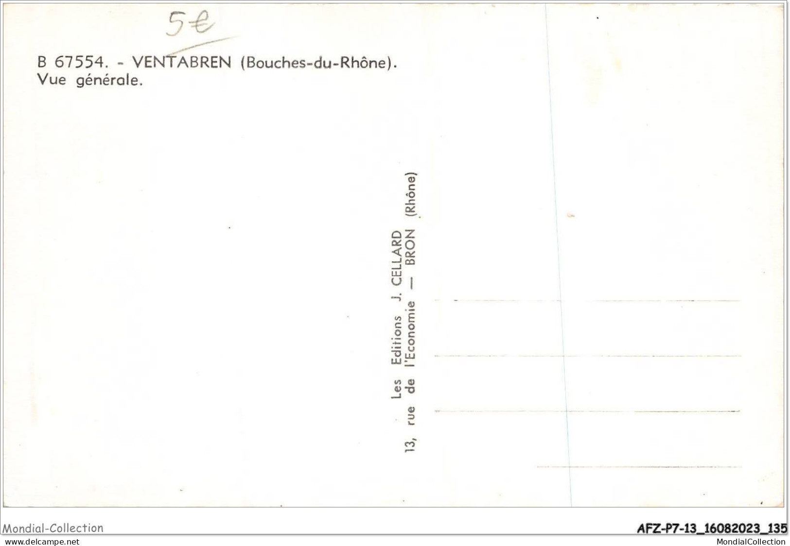 AFZP7-13-0582 - VENTABREN - Vue Générale - Aix En Provence