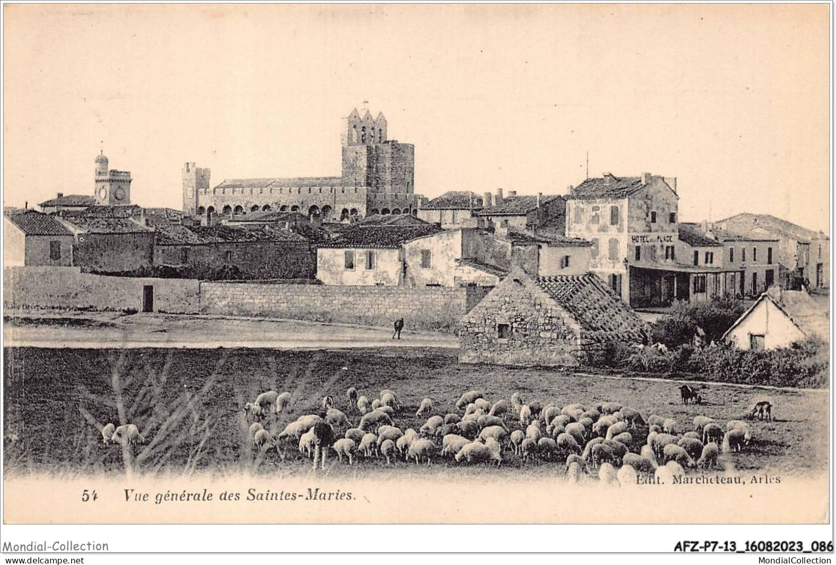 AFZP7-13-0558 - Vue Générale Des SAINTES-MARIES - Saintes Maries De La Mer