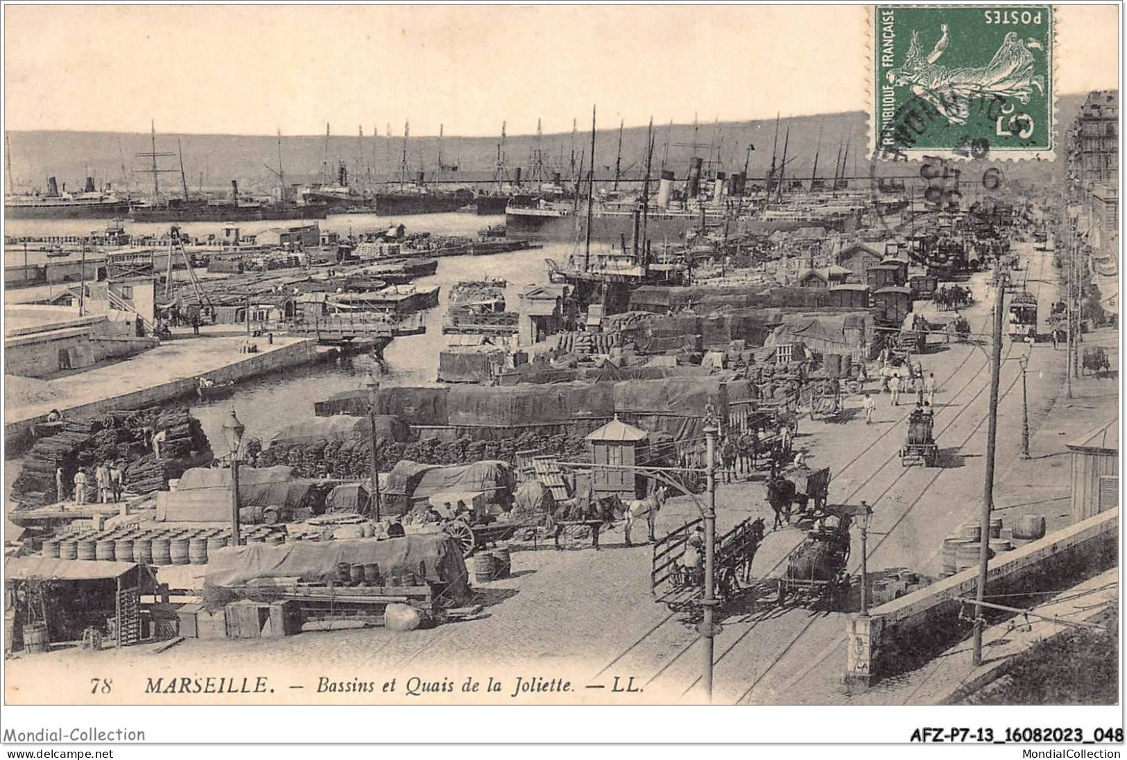 AFZP7-13-0539 - MARSEILLE - Bassins Et Quais De La Joliette - Joliette, Zone Portuaire