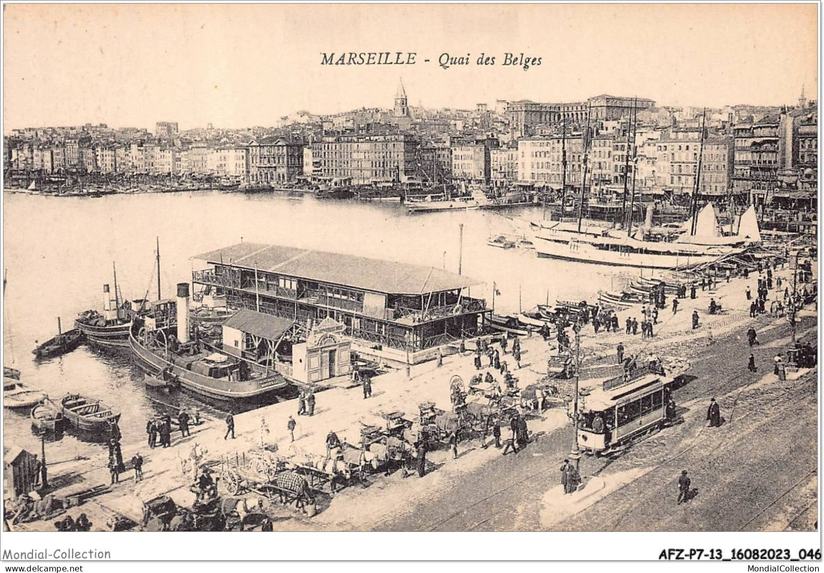 AFZP7-13-0538 - MARSEILLE - Quai Des Belges - Vieux Port, Saint Victor, Le Panier