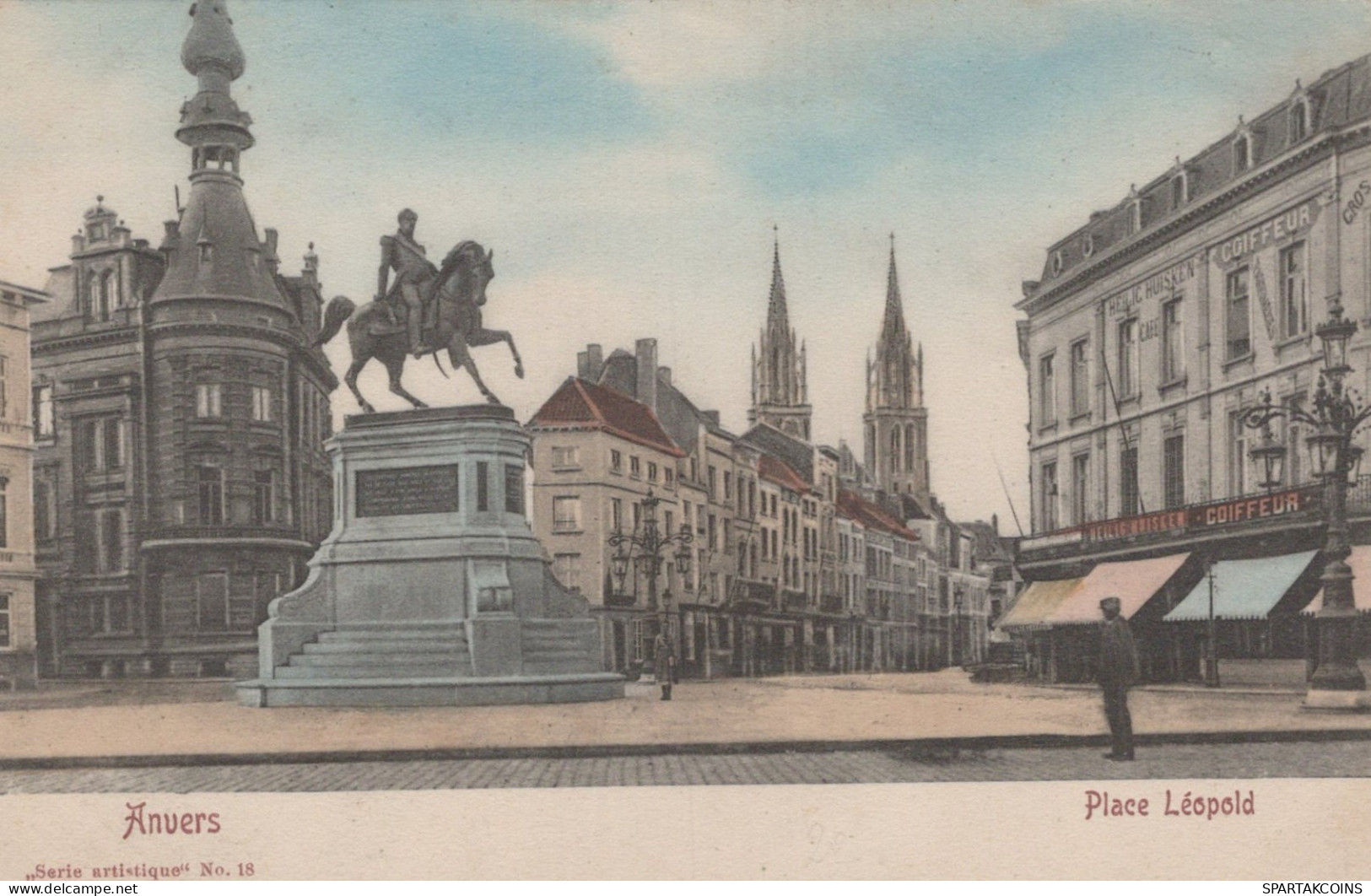 BELGIO ANTWERPEN Cartolina CPA Unposted #PAD299.IT - Antwerpen