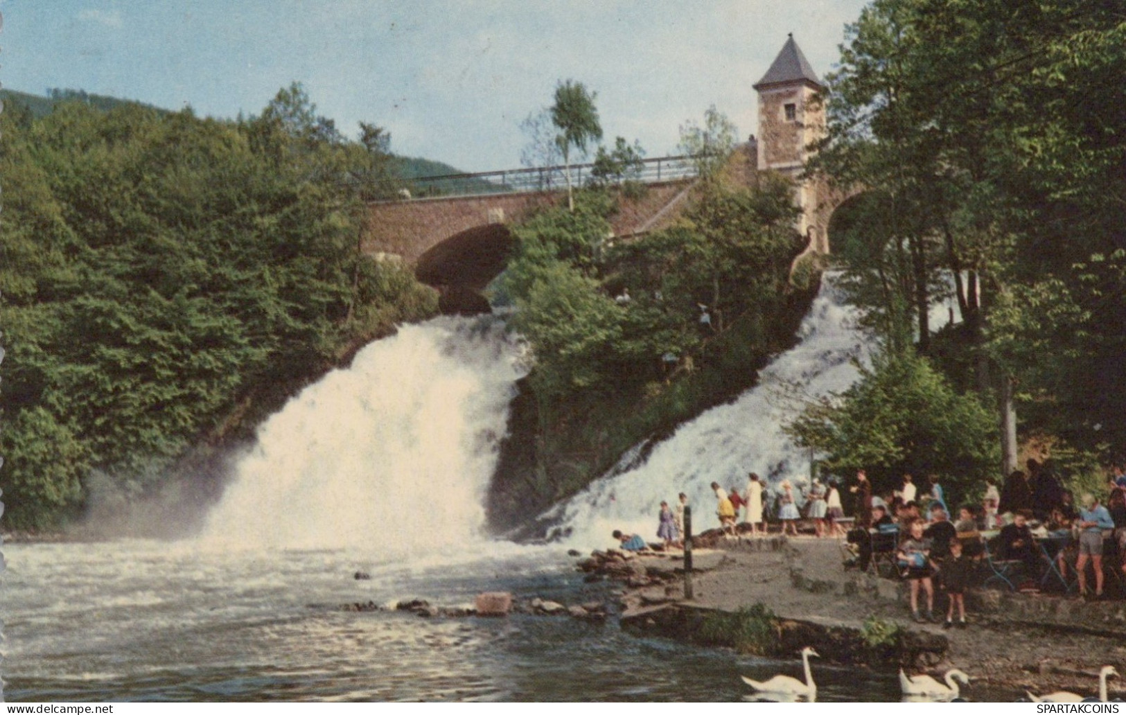 BELGIO COO WATERFALL Provincia Di Liegi Cartolina CPA #PAD172.IT - Stavelot