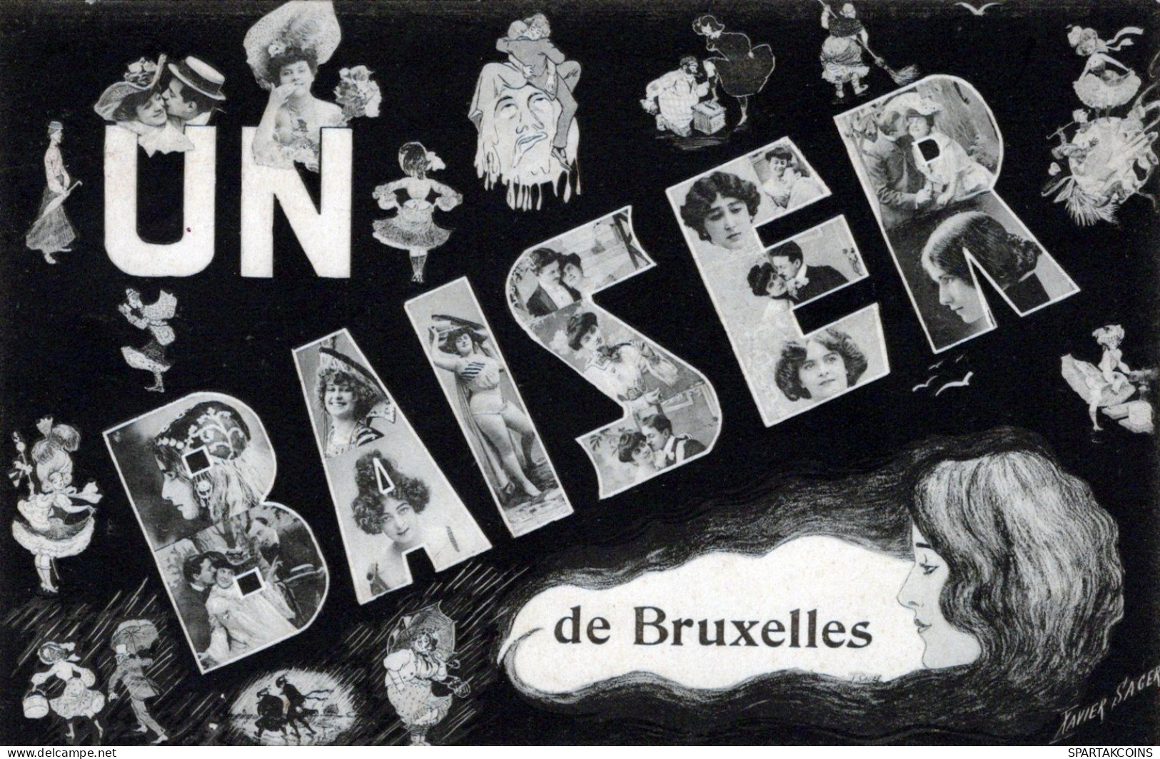 BELGIO BRUXELLES Cartolina CPA #PAD557.IT - Bruxelles-ville