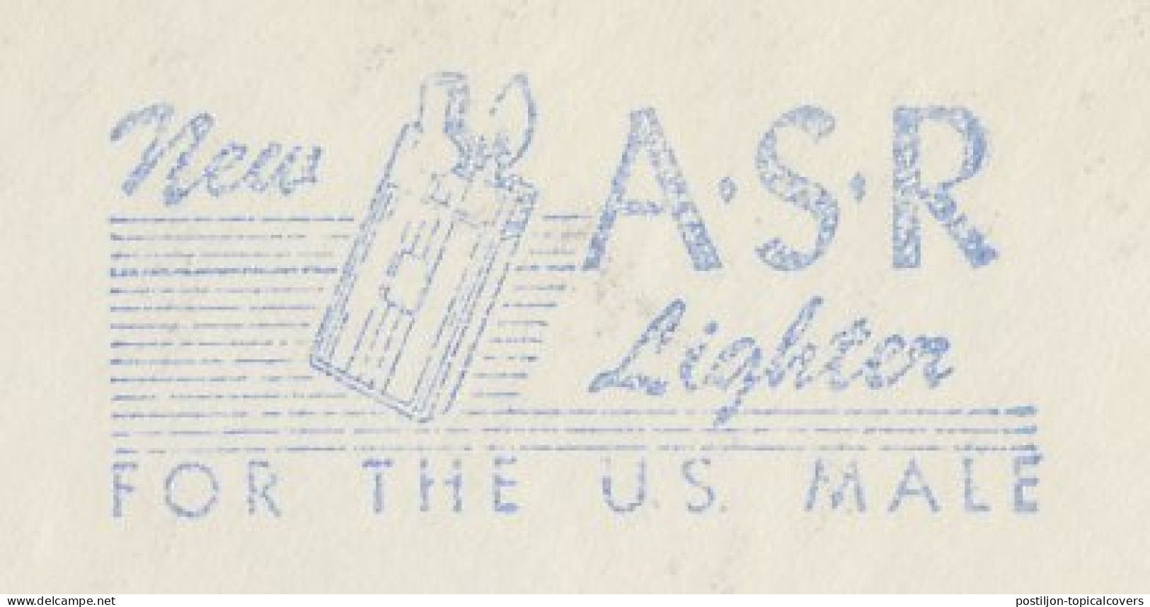 Meter Cover USA 1948 Lighter - A.S.R. - Tobacco