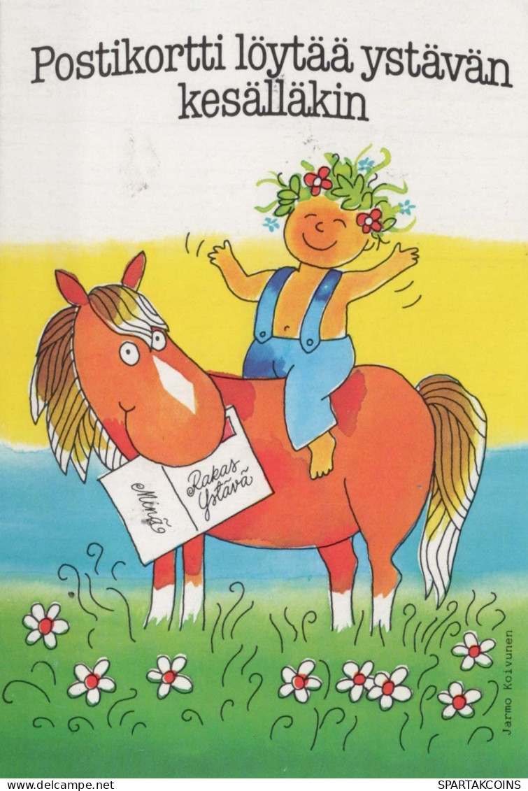 BAMBINO UMORISMO Vintage Cartolina CPSM #PBV182.IT - Tarjetas Humorísticas