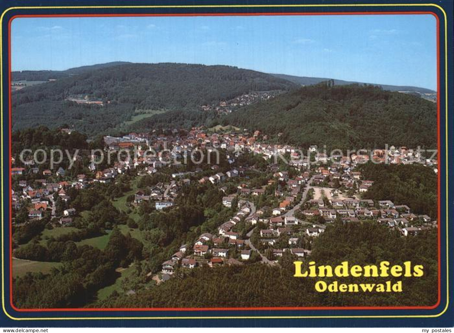72580284 Lindenfels Odenwald Luftaufnahme Ansicht Lindenfels - Other & Unclassified