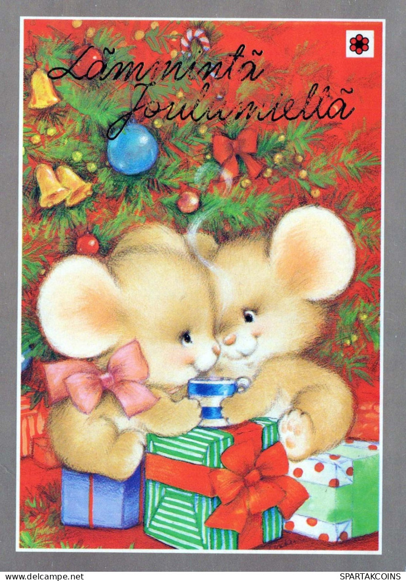 MOUSE Animale Vintage Cartolina CPSM #PBR320.IT - Autres & Non Classés