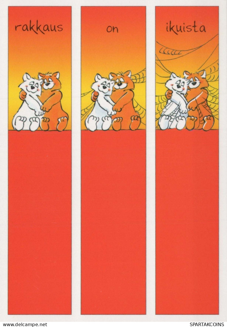 GATTO KITTY Animale Vintage Cartolina CPSM #PBQ801.IT - Cats